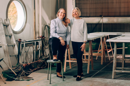Ursula Baumann-Bendel und Carole Maurer-Baumann
